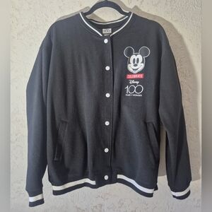 Disney Mickey 100 Years Letterman Style Jacket XL 15/17